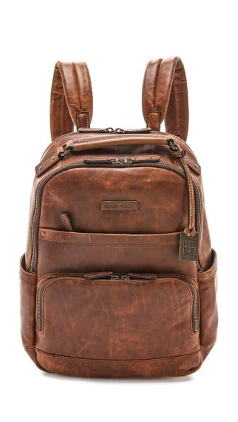 Frye Logan Backpack in Cognac designer backpacks for back to school 2015 