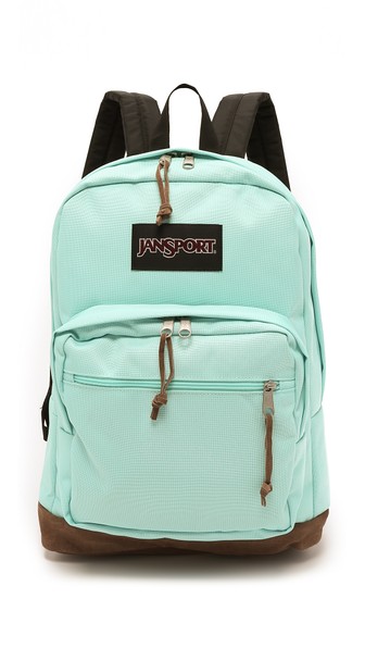 JanSport Right Pack Backpack in Aqua Dash