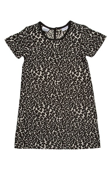 Kardashian Kids Leopard Jacquard Shift Dress for Toddler Girls dresses for toddler girls