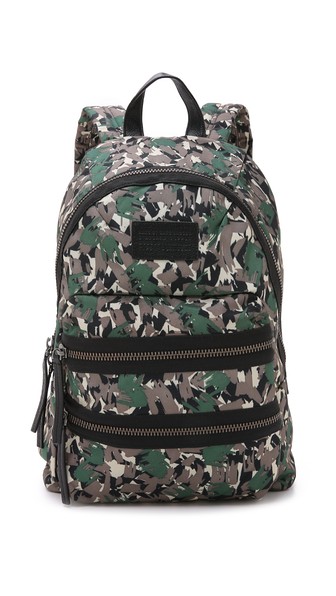 Marc by Marc Jacobs Domo Arigato Packrat Backpack in Dark Moss Multi