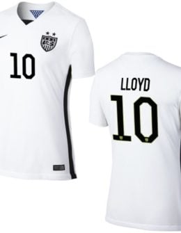 Nike Carli Lloyd USA Soccer Women's White Home Replica Jersey