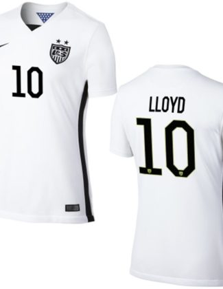 Nike Carli Lloyd USA Soccer Women's White Home Replica Jersey