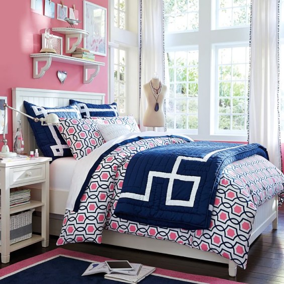 Pottery Barn Teen Beadboard Basic Bed + Trundle