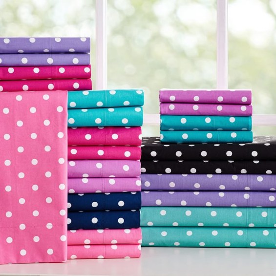 Pottery Barn Teen Dottie Sheet Set