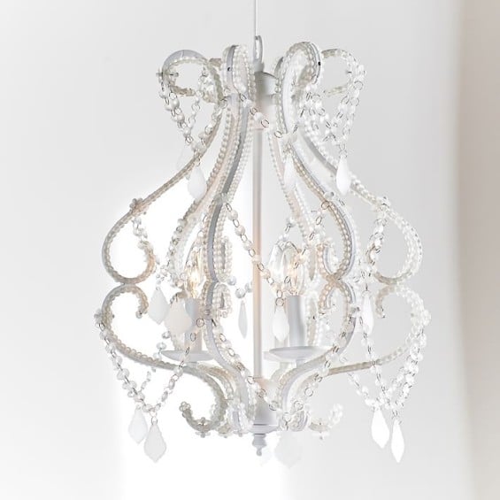 Pottery Barn Teen Frosted Chandelier