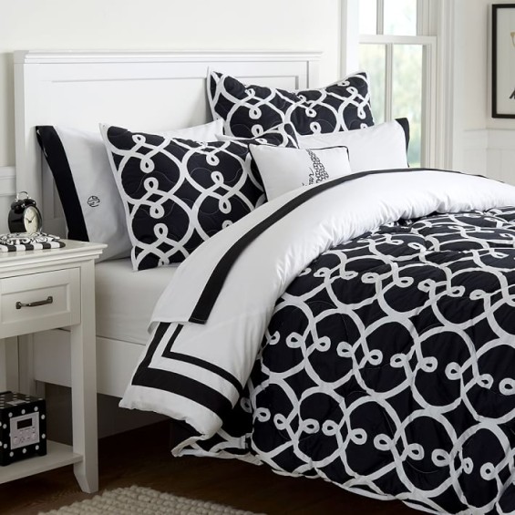 Pottery Barn Teen Totally Trellis Comforter + Sham