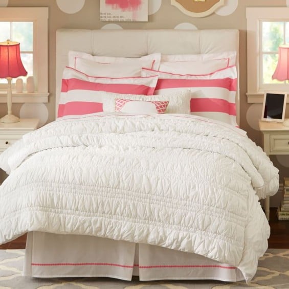 Pottery Barn Teen Upholstered Everyday Velvet Headboard