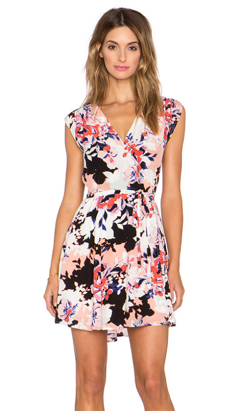 SOHO MIXER DRESS By YUMI KIM in Peach Coral Rose
