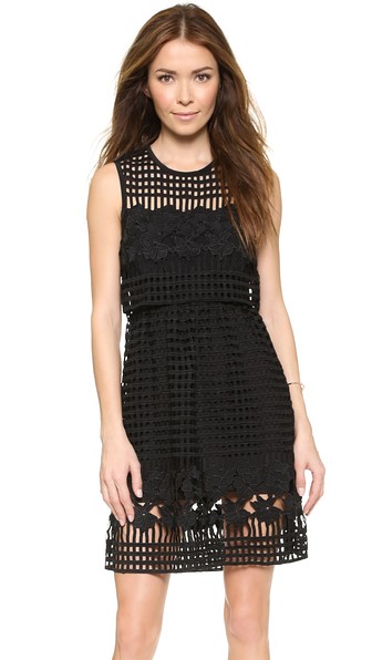 Saylor Lola Dress in Black