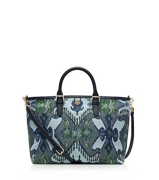 Tory Burch FINLEY SATCHEL in Isola Oasis