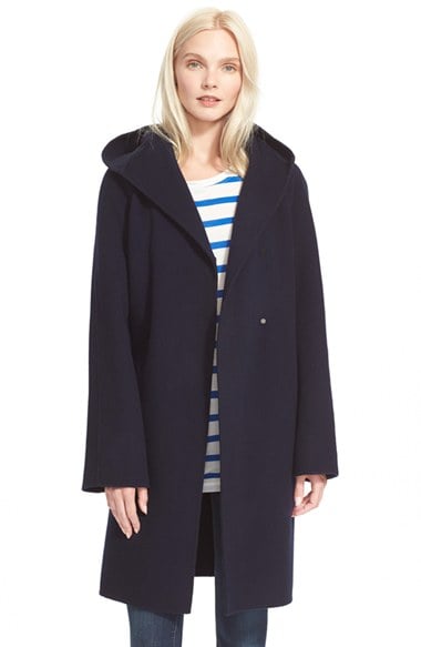 Vince Oversized Hooded Coat in Coastal. Nordstrom Anniversary Sale