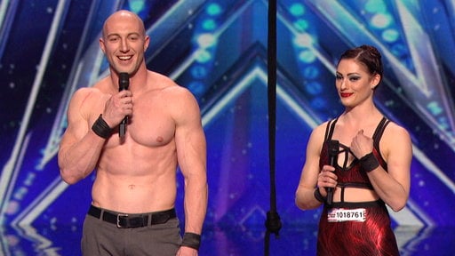 Watch America's Got Talent Season 10 Episode 7. Trapeze act Duo Volta stuns the judges with a dramatic display of strength and balance.