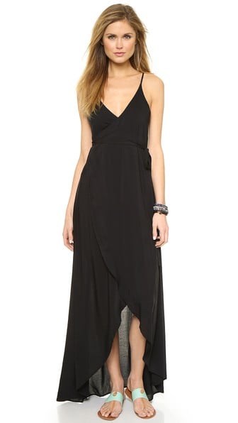 Wildfox Atlantis Wrap Dress in Black