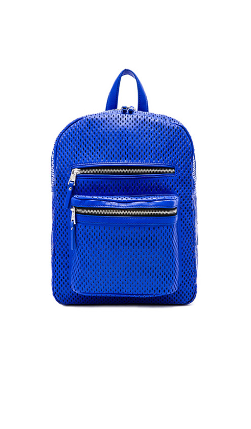DANICA MEDIUM Leather BACKPACK By ASH in Cobalt Blue
