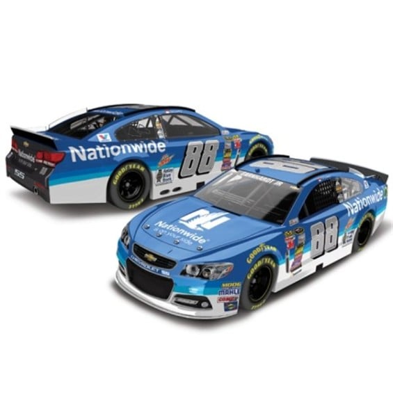 Action Racing Collectibles Dale Earnhardt Jr. 2015 #88 Nationwide 1:24 Scale Platinum Die-Cast Chevrolet SS