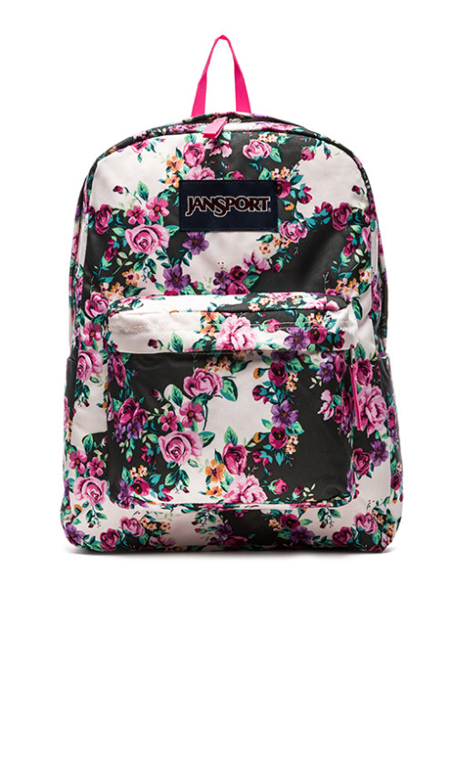 JANSPORT Superbreak Floral Print Backpack in Flourish