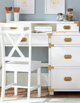 Pottery Barn Kids Gemma Storage Desk & Hutch Pottery Barn Kids desks and hutches on sale