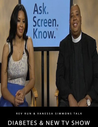 Rev Run and Vanessa Simmons joined journalist and entertainment blogger, Candace Rose Anderson of the website Candie Anderson to dish on type 2 diabetes, and TV show.