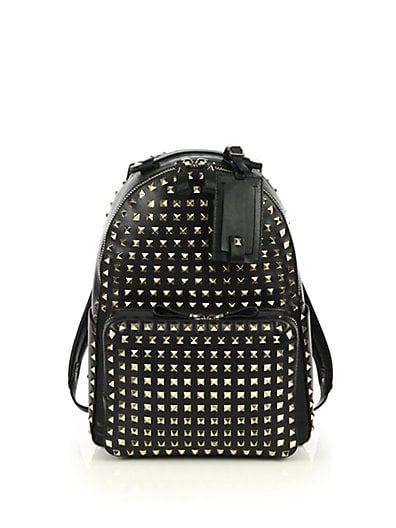 Valentino Rockstud Backpack in Black