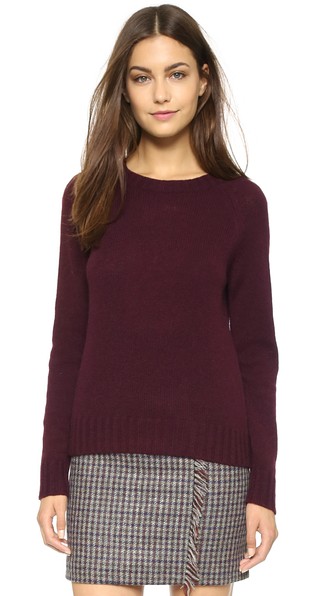 A.P.C. Mademoiselle Sweater in Bordeaux