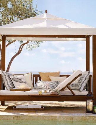 CHATHAM ULTIMATE LOUNGE CABANA. Pottery Barn Warehouse Clearance Sale
