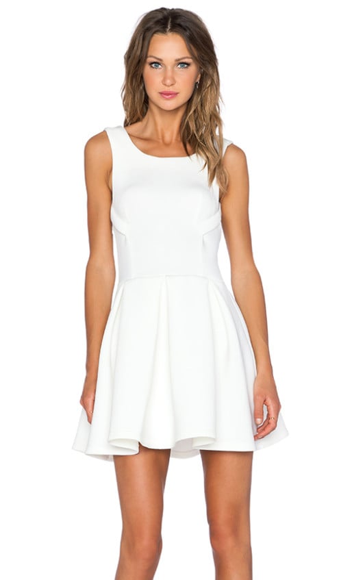 FIT & FLARE DRESS By LAVISH ALICE in White