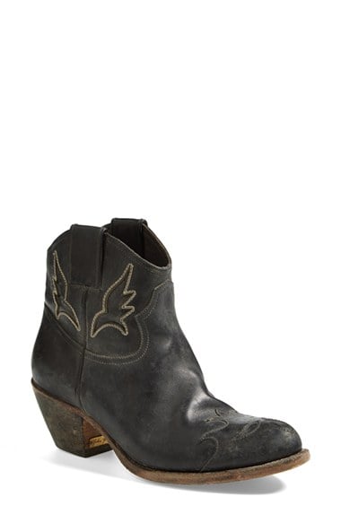 Golden Goose 'Sydney' Western Boot (Women) in Black
