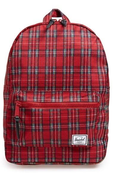 Herschel Supply Co. 'Settlement' Backpack (Big Kid) in Red Plaid
