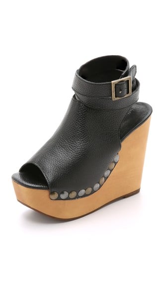 Jeffrey Campbell Nueva Platform Sandals in Black
