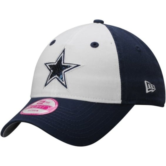 New Era Dallas Cowboys Women's Navy/White Team Glimmer 9TWENTY Adjustable Hat