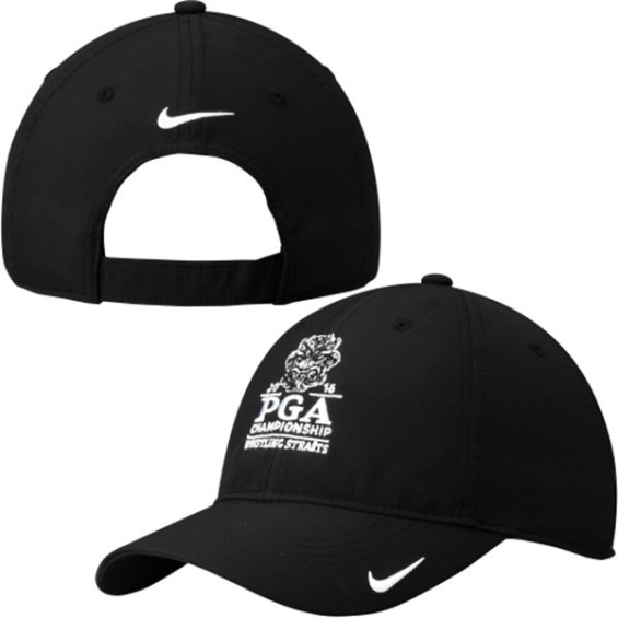 Nike 2015 PGA Championship Black Performance Tech Adjustable Hat