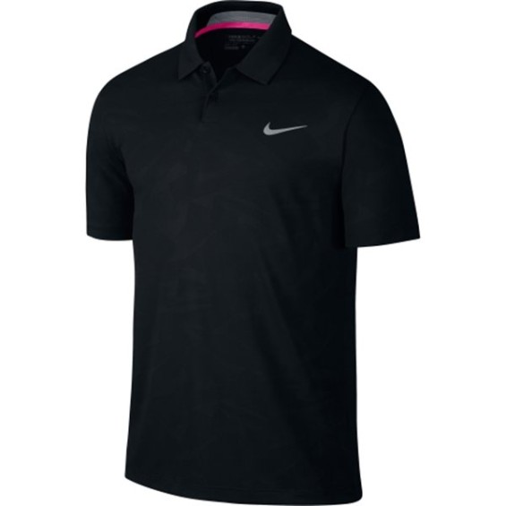 Nike Rory McIlroy PGA Black 2015 PGA Championship Mobility Camo Saturday Performance Polo Shirt