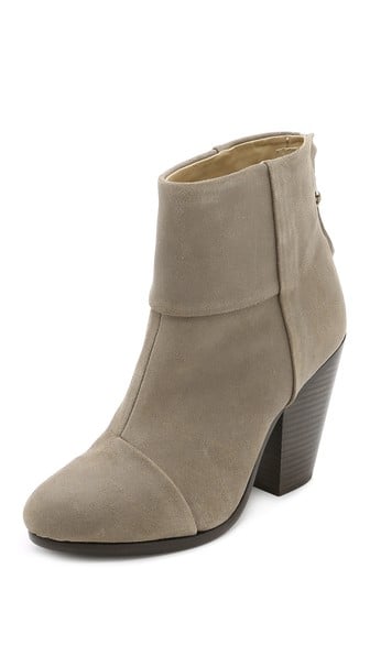 Rag & Bone Classic Newbury Booties in Stone