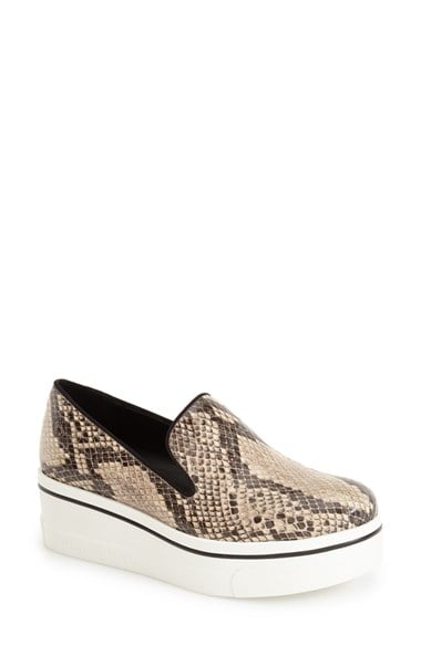 Stella McCartney Platform Sneaker (Women) in Dust/Black Snakeskin