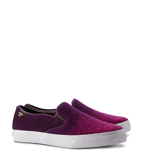 Tory Burch STARDUST SLIP-ON SNEAKER in Purple-Pink/Purple