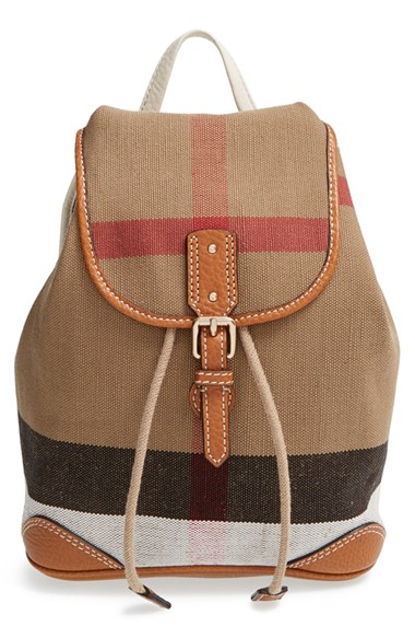 Burberry 'A1 Mini' Backpack (Toddler Girls)