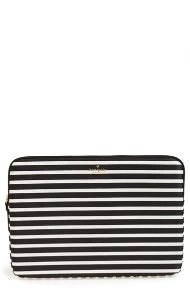 kate spade new york 'fairmount' laptop sleeve (15 Inch) in black