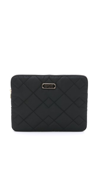 Marc by Marc Jacobs Crosby Quilt Nylon 13" Computer Case in Black