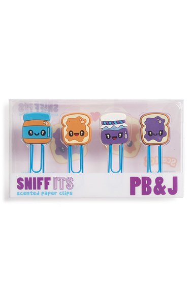SCENTCO 'PB & J' Scented Paper Clips (4-Pack)