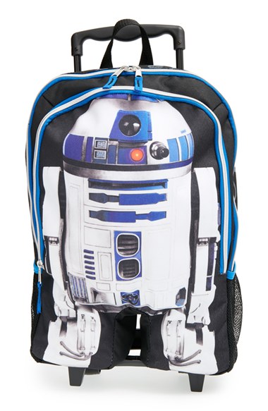 FASHION ACCESSORY BAZAAR FABNY 'Star Wars - R2-D2' Rolling Backpack (Kids)