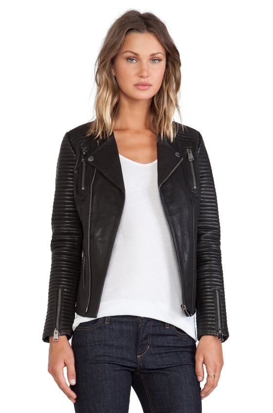 CLASSIC LEATHER JACKET By ANINE BING in Black