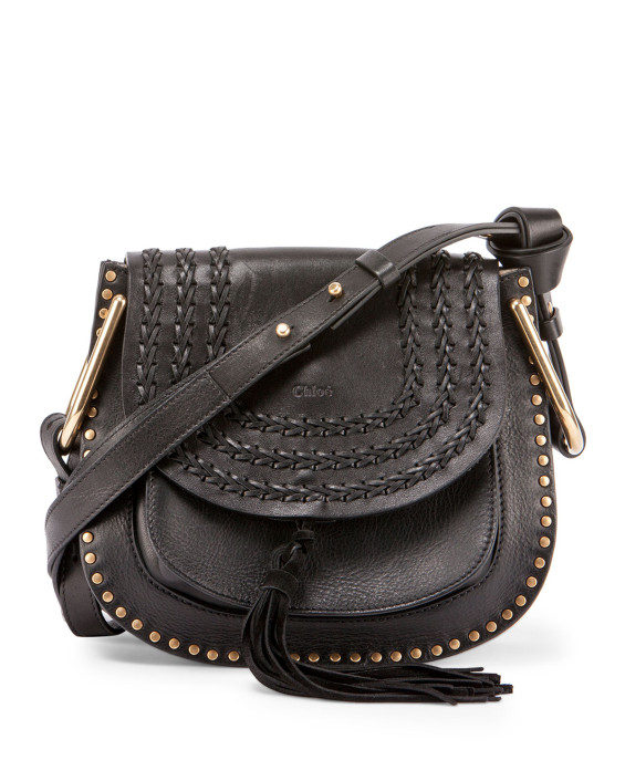 Chloe Hudson Medium Shoulder Bag in Black