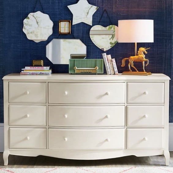 Lilac 9-Drawer Dresser. PB Teen