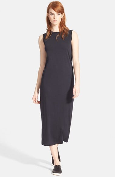 MARC BY MARC JACOBS Sleeveless Cotton Maxi Dress in Black