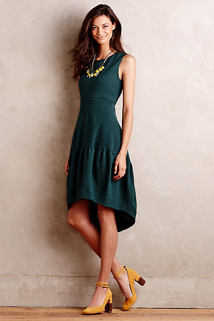 Mika High Low Dress by Hoss Intropia in Green