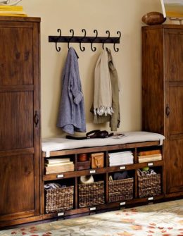 Pottery Barn OLIVIA 3-PIECE LOCKER TOWER & BENCH SET