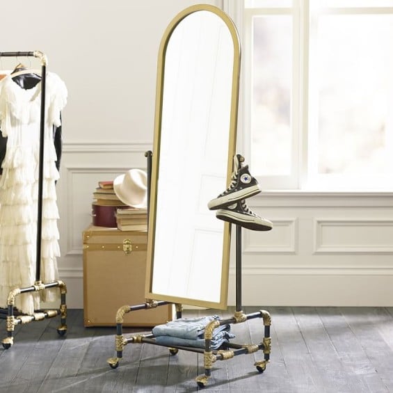 The Emily & Meritt Floor Mirror. PB Teen