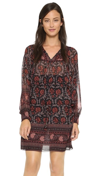 Ulla Johnson Aida Dress in Dark Floral 