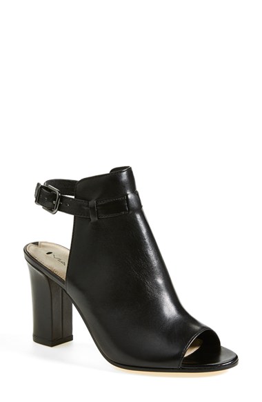 Via Spiga 'Fabrizie' Sandal (Women) in Black Nappa