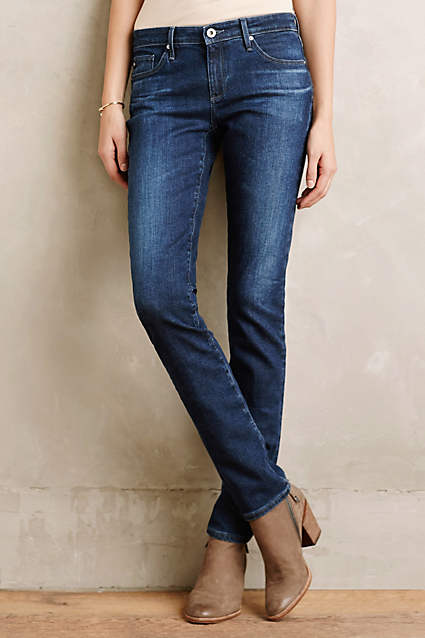 AG Stevie Mid-Rise Jeans by AG in 300. Anthropologie